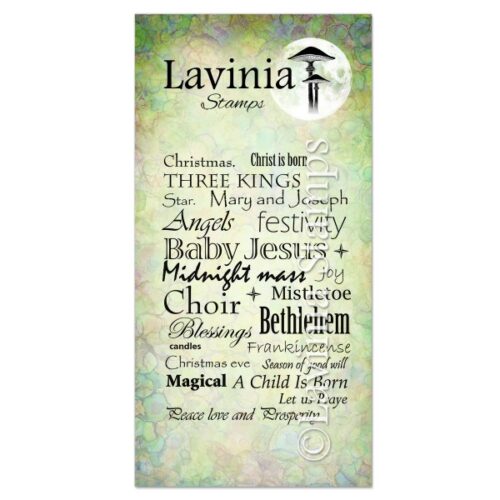 Christmas words Stamp