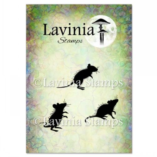 Three Woodland Mice Stamp