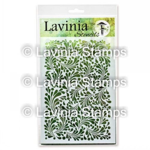 Feather Leaf - Lavinia Stencils