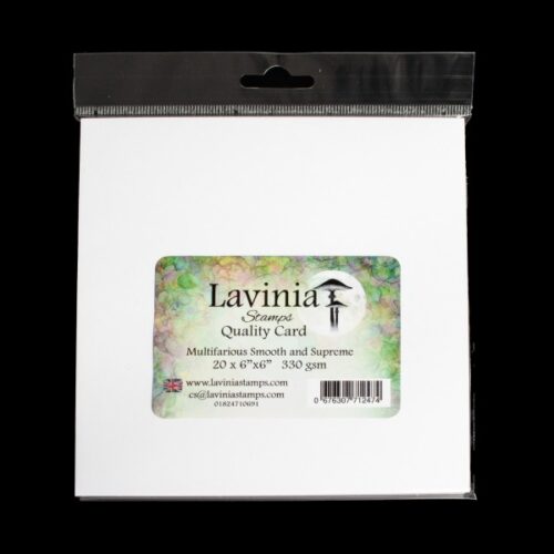 Multifarious Card - 6x6" White
