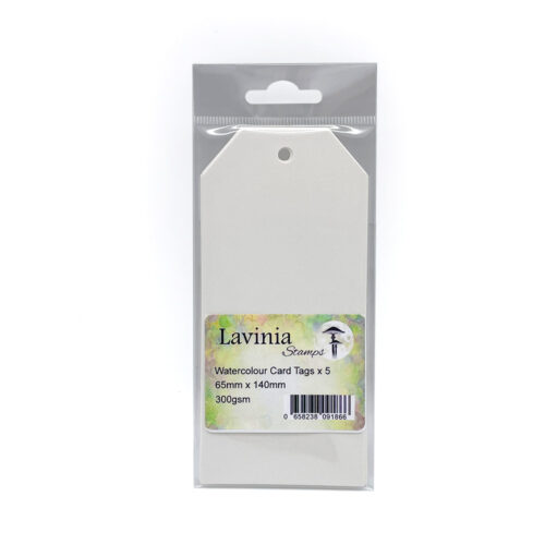 Watercolour Card Tags - 65mm x 140mm