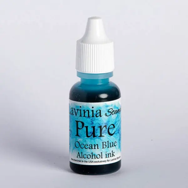 Easi Lavinia Alcohol Inks Pure Ocean Blue