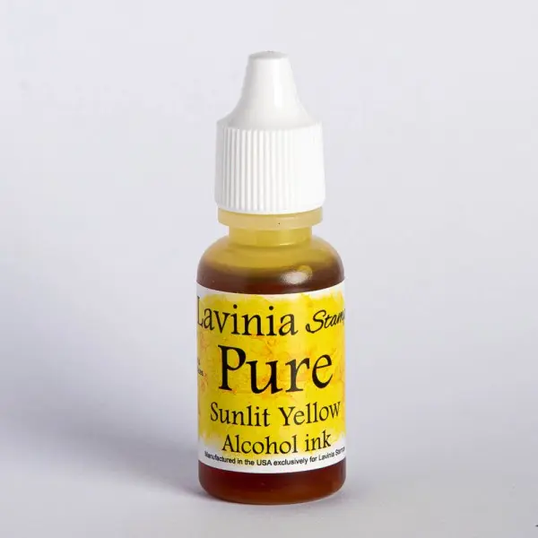 Easi Lavinia Alcohol Inks Pure Sunlit Yellow